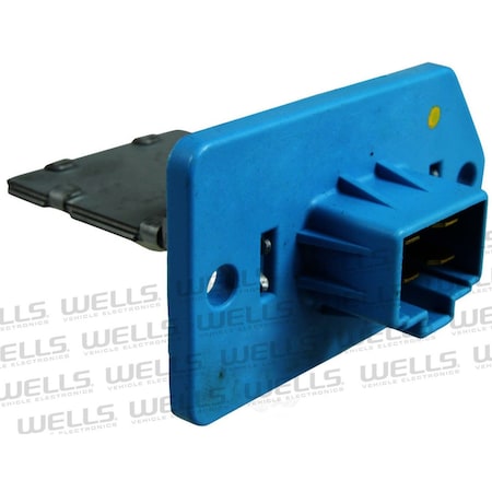 Wve Hvac Blower Motor Resistor, Wve 4P1887 4P1887